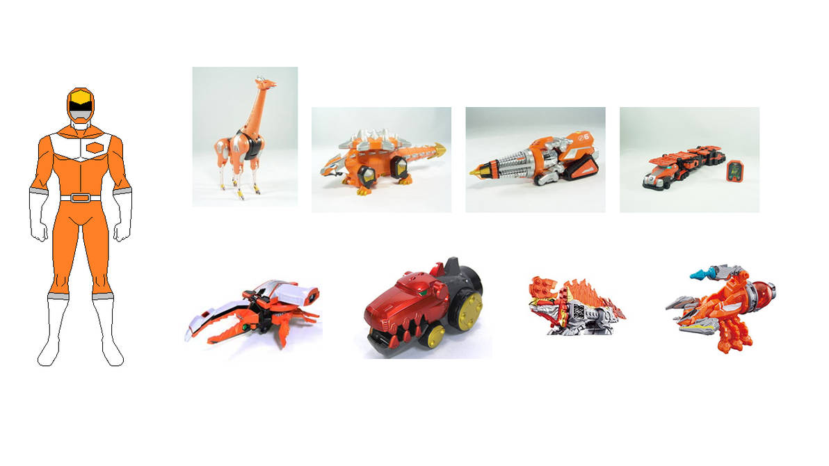 07) Orange Ranger (2002-2023) by CJM-94X on DeviantArt