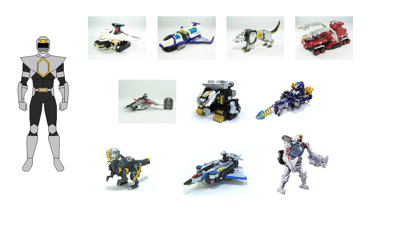 Power Rangers Rpm Silver Ranger Zord