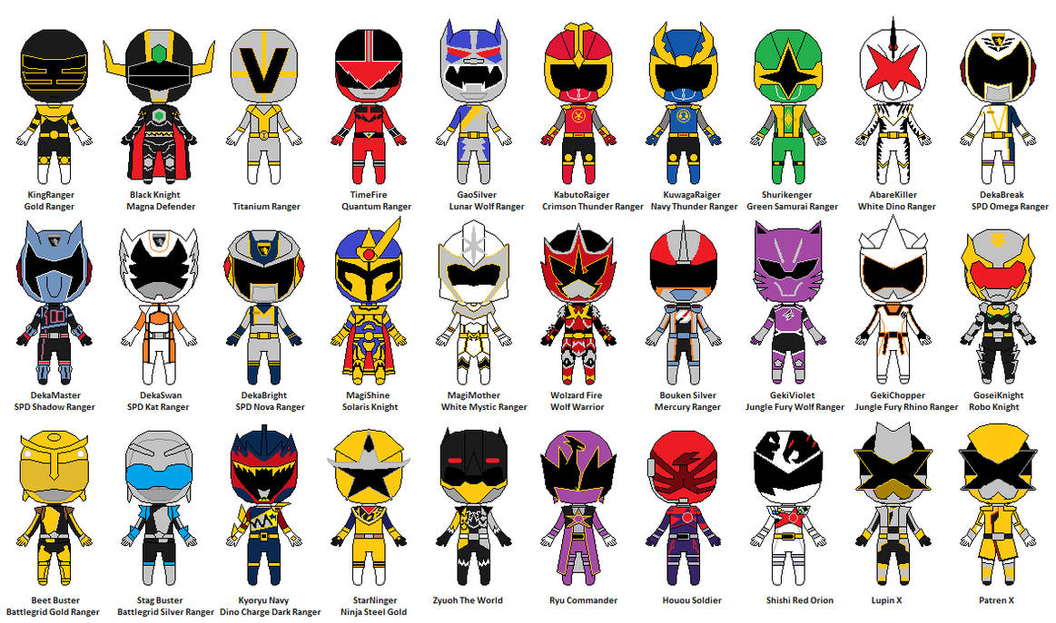 Combo Rangers Deviantart Complicated Rangers by CJM-94X on DeviantArt