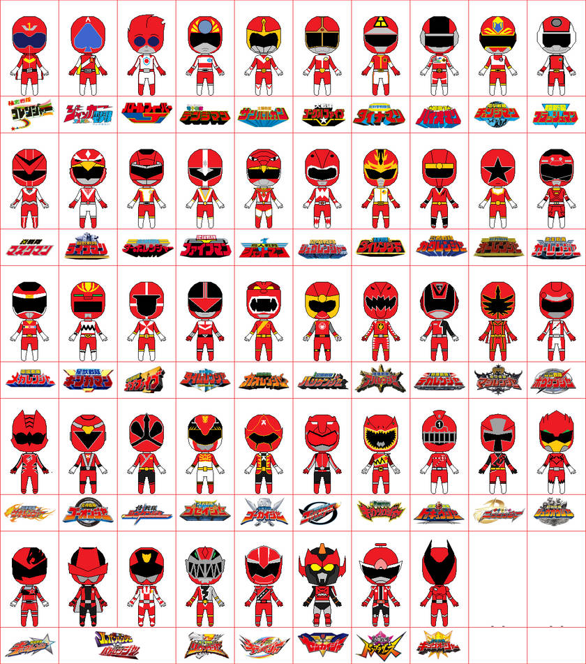 01) Sentai Red by CJM-94X on DeviantArt