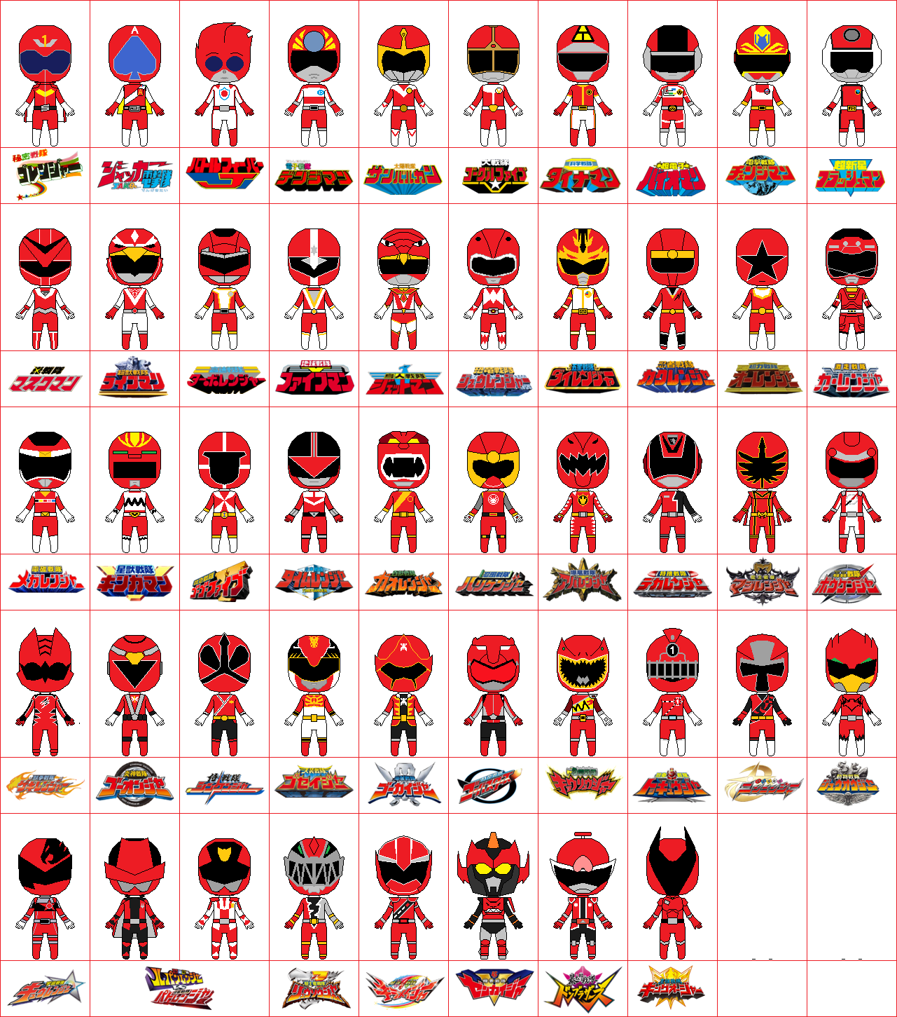 01) Sentai Red by CJM94X on DeviantArt