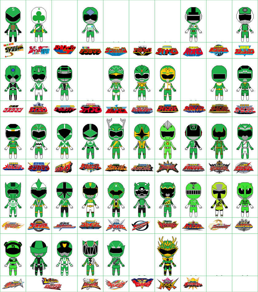 04) Sentai Green by CJM-94X on DeviantArt