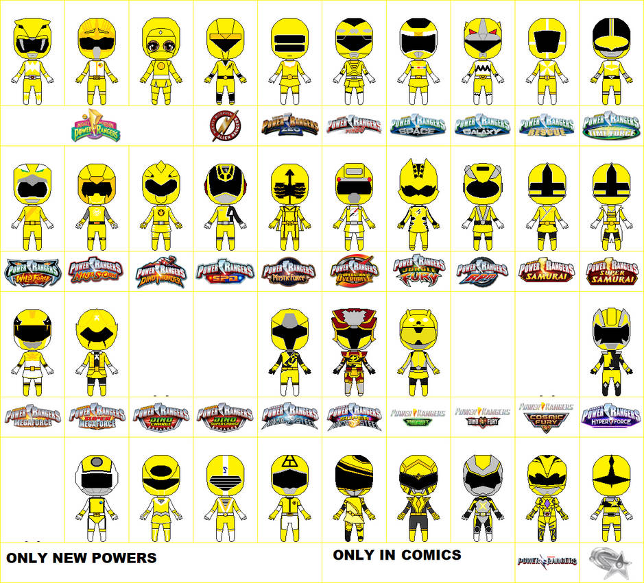 03) Ranger Yellow by CJM-94X on DeviantArt