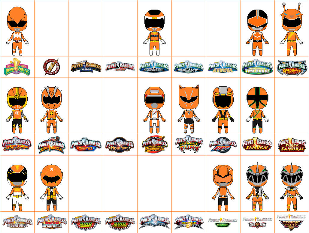 07) Ranger Orange by CJM-94X on DeviantArt