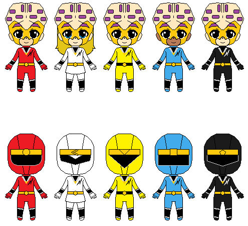 Rangerverse Team 01 Aquitar Rangers by CJM-94X on DeviantArt