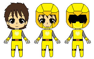 Yellow Ranger Dustin Rangerverse 46 Dustin Brooks by CJM-94X on DeviantArt