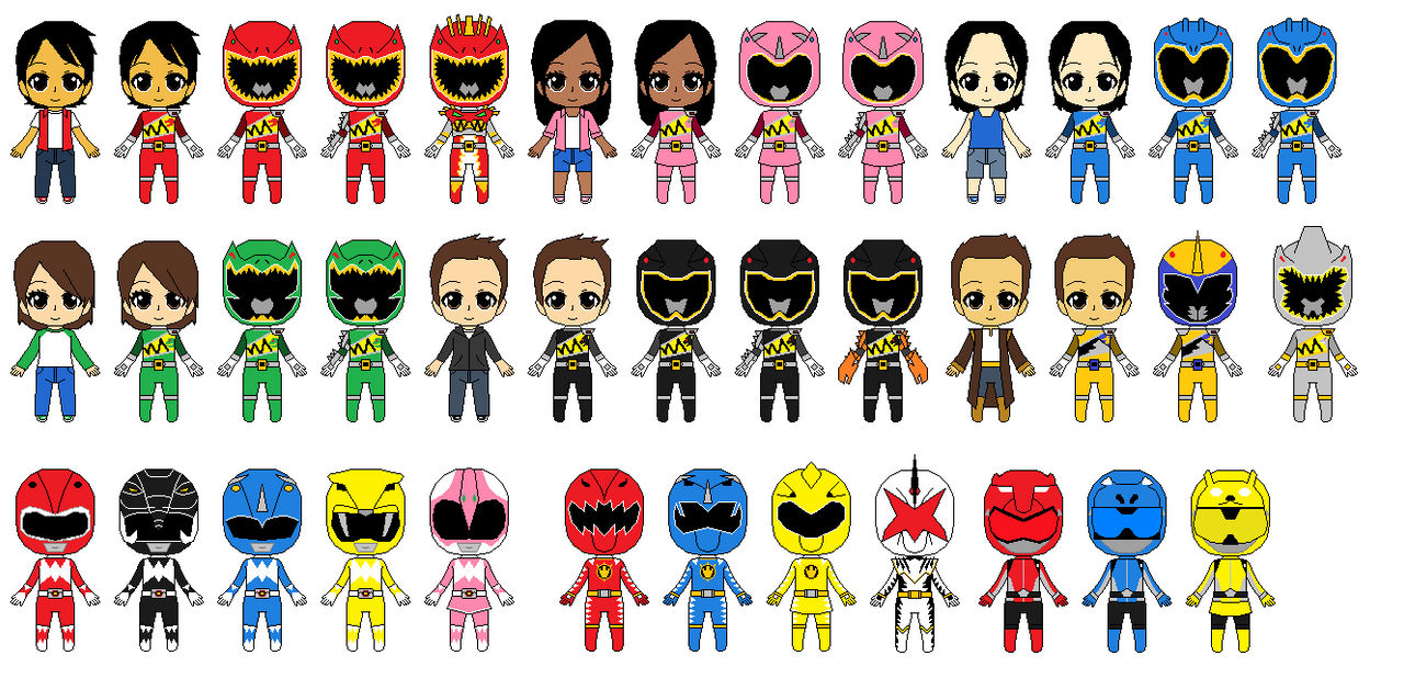 Rangerverse Special Dinotrindade by CJM-94X on DeviantArt