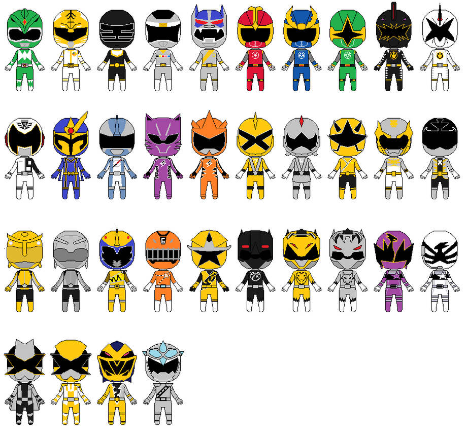 What if Sixth Sentai Rangers are Core by CJM-94X on DeviantArt