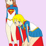 Superwoman and Supergirl