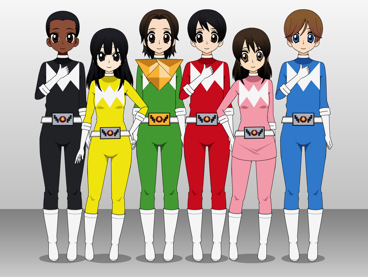 Mighty Morphin Power Rangers by CJM-94X on DeviantArt