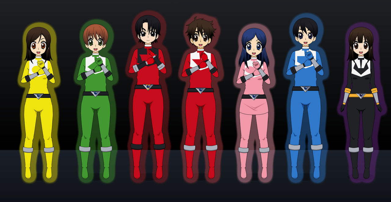 Kisekae 24 Timeranger Time Force by CJM-94X on DeviantArt