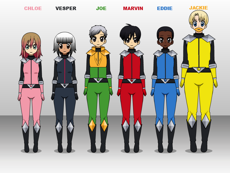 Power Rangers Hyperforce by CJM-94X on DeviantArt