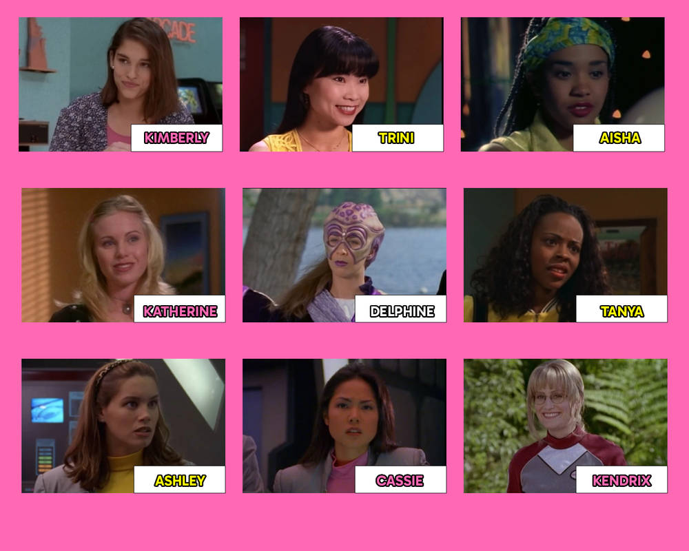 Every Girl Ranger Girl Rangers by CJM-94X on DeviantArt