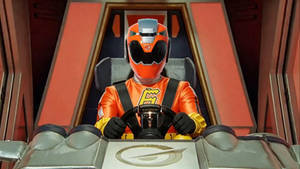 Go-On Orange on Engine Carrigator Cockpit