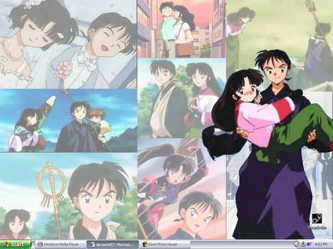 Miroku and Sango Screen Shot