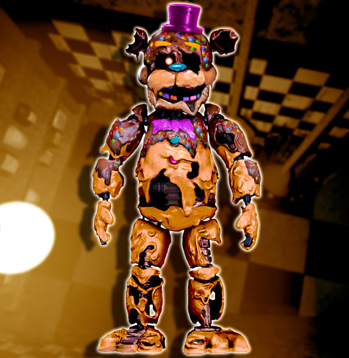 Melted Chocolate Freddy by Weirdoss7 on DeviantArt