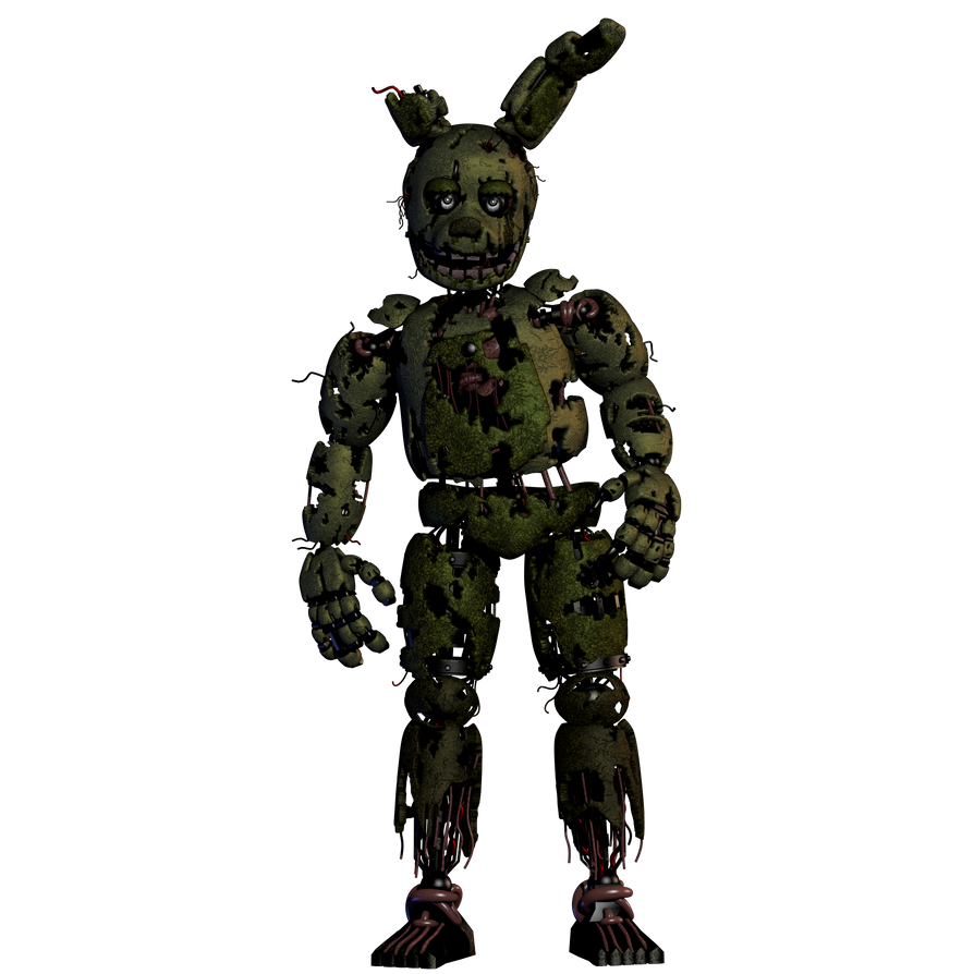 Springtrap Extra Render by Weirdoss7 on DeviantArt