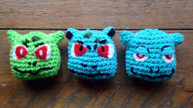 Pokemon - Bulbasaur, Ivysaur, Venasaur