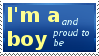 To Be A Boy