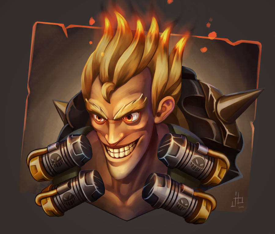 Junkrat Chain JunkRat by HorkisArt on DeviantArt