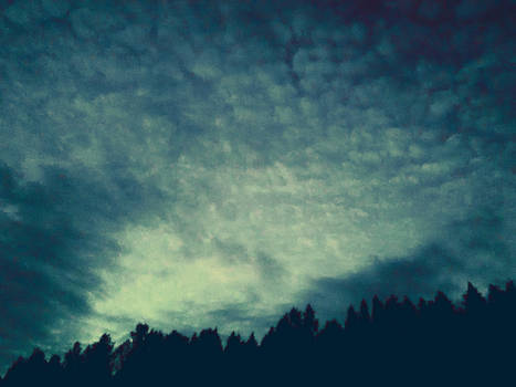 Twilight clouds