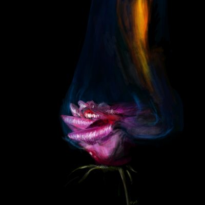 burning ROSE