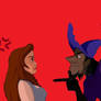 First fight - Clopin and Belle disney x-over