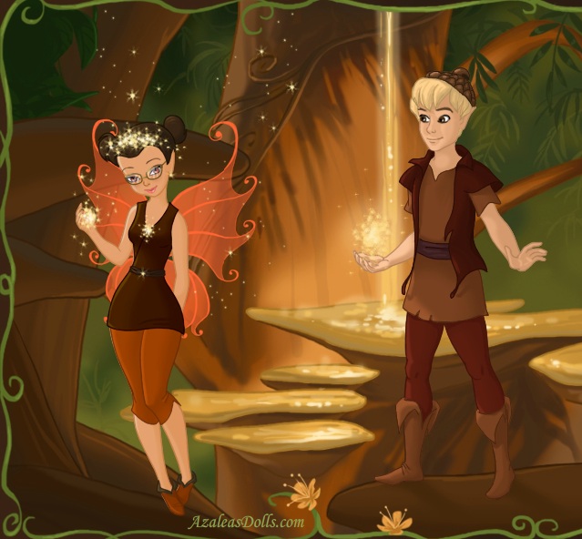 Adelia and Adair // Pixie Hollow and Fairy Haven // Disney Fairies + APH OC