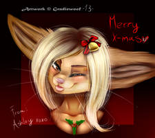 [GIFT] Ashley Christmas Painting~