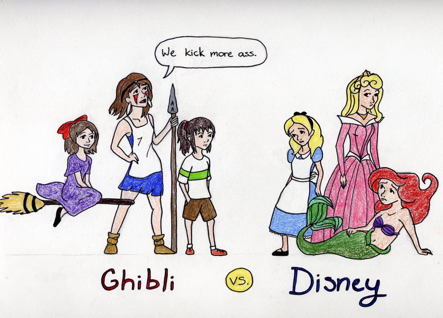 Ghibli vs. Disney