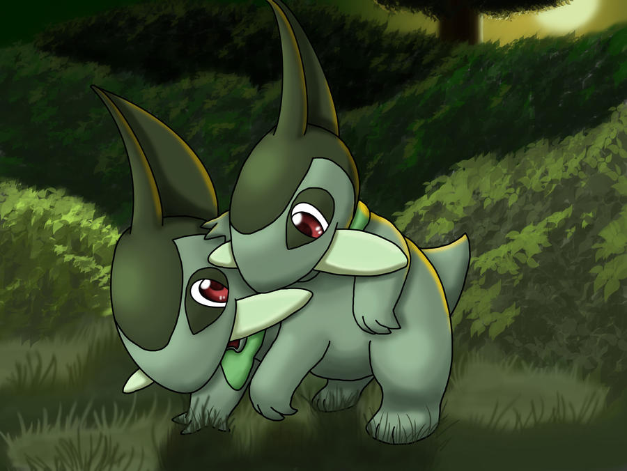 Axew Flower Axew by hundaemon on DeviantArt