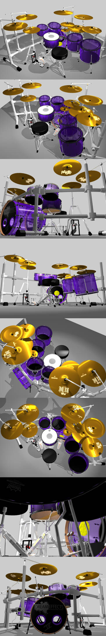 Yet another 3D drumkit