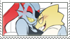 Alphyne stamp