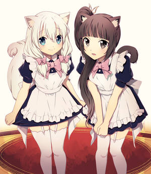 Yuzuki and Miyuki Maid