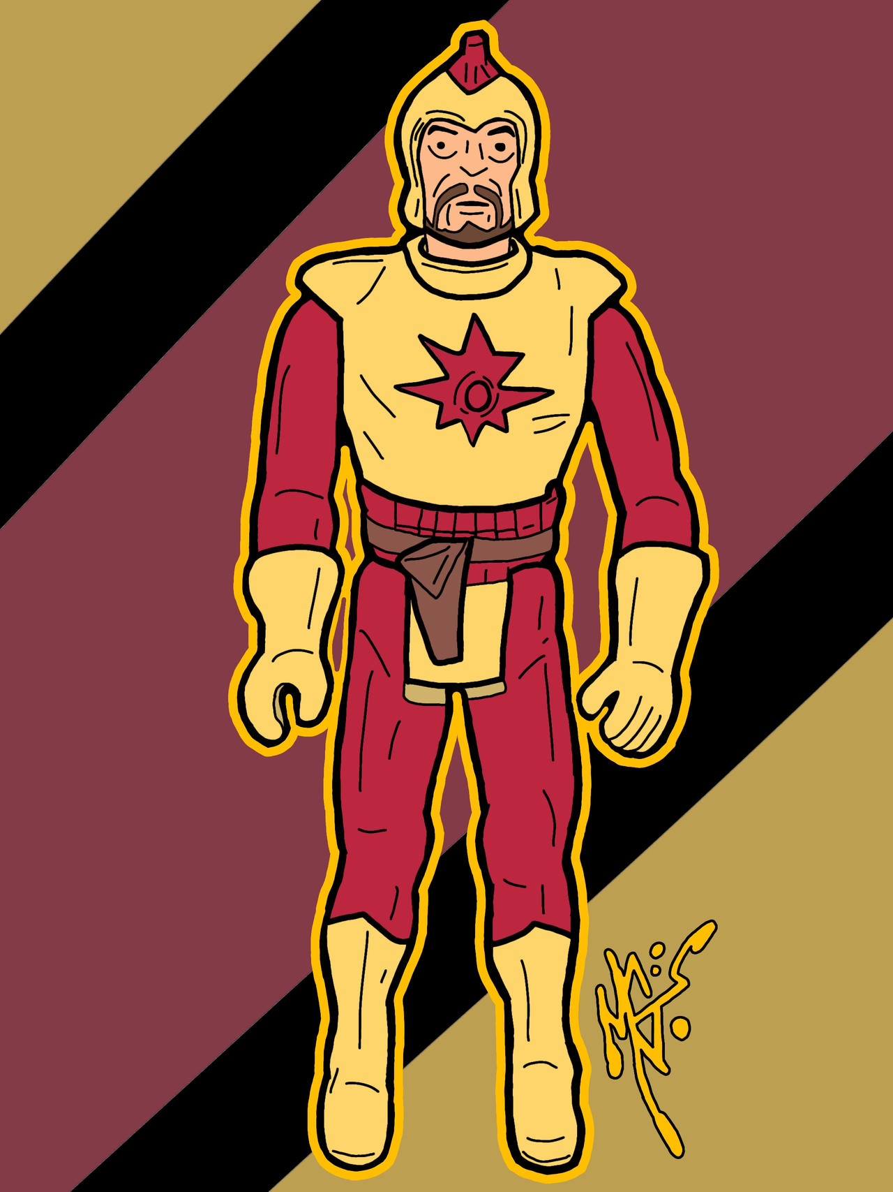 Mattel Flash Gordon Captain Arak by MarkG72 on DeviantArt