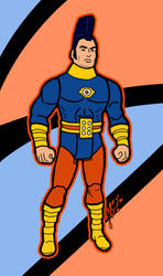 Kenner Super Powers Inspired OMAC