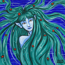 Sand's Mermaid by me