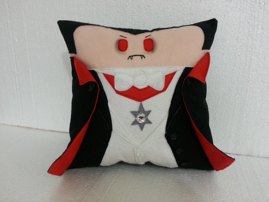 Handmade Classic Horror Movie Count Dracula Pillow