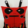 Handmade Deadpool with Swords Marvel Plush Pillow