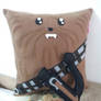 Handmade Star Wars Chewbacca with Bowcaster Pillow