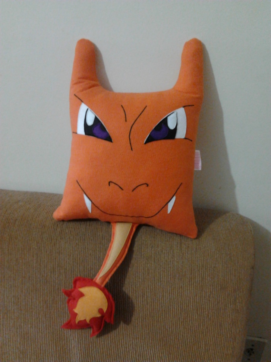 Handmade Anime Pokemon Charizard Plush Pillow