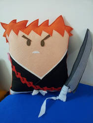 Handmade Bleach Ichigo Kurosaki with Zanpakuto