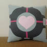 Handmade Portal 2 Game Companion Cube Plush Pillow