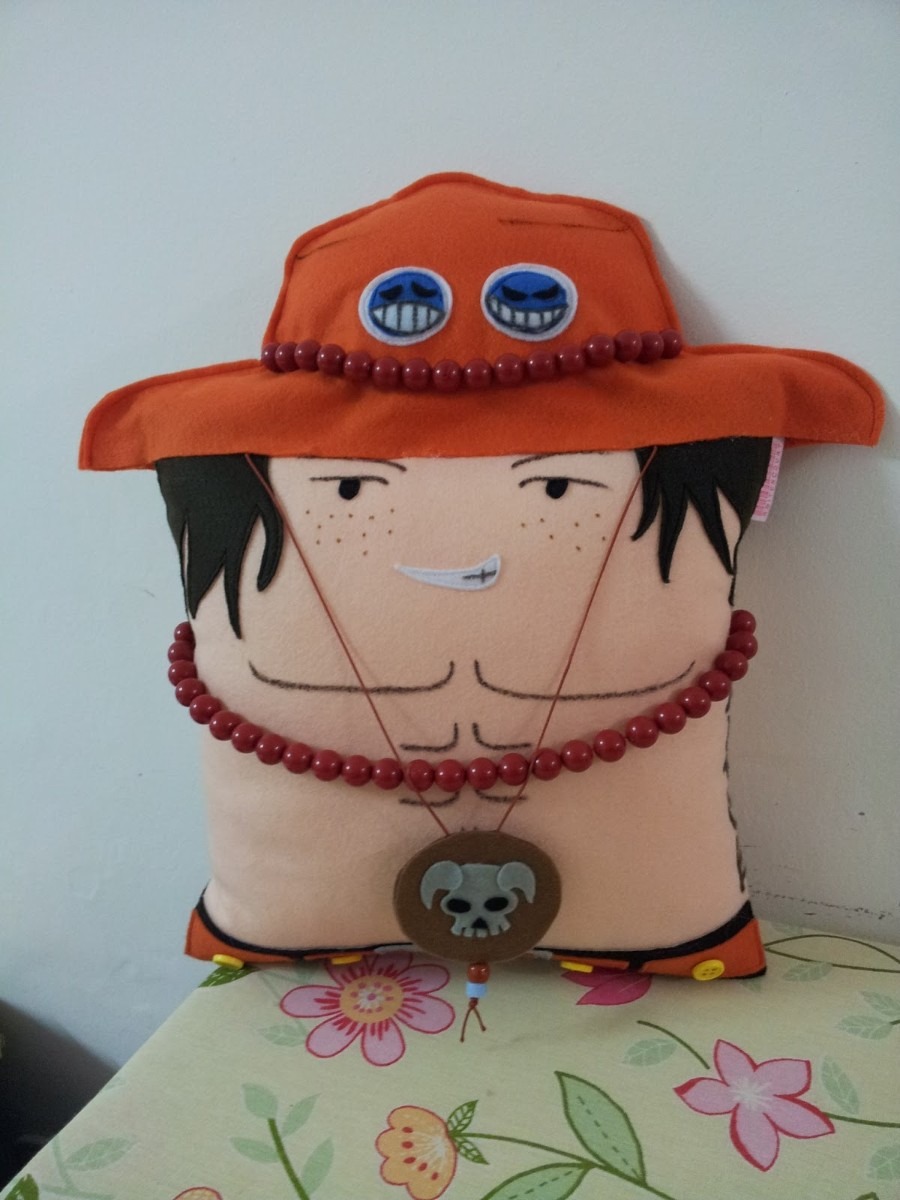 Handmade Anime One Piece Portgas D. Ace Pillow