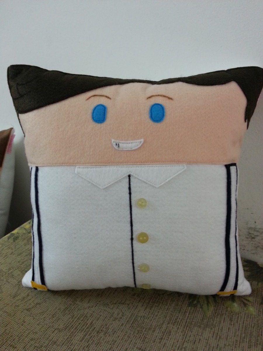 Handmade One Direction 1D Louis Tomlinson Pillow