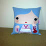 Handmade Japanese Japan Geisha Noriko-chan Pillow