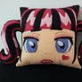 Handmade Cute Monster High Draculaura Pillow