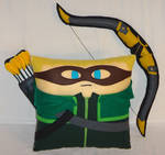 Handmade Green Arrow with Bow and Quiver v1.43 by RbitencourtUSA