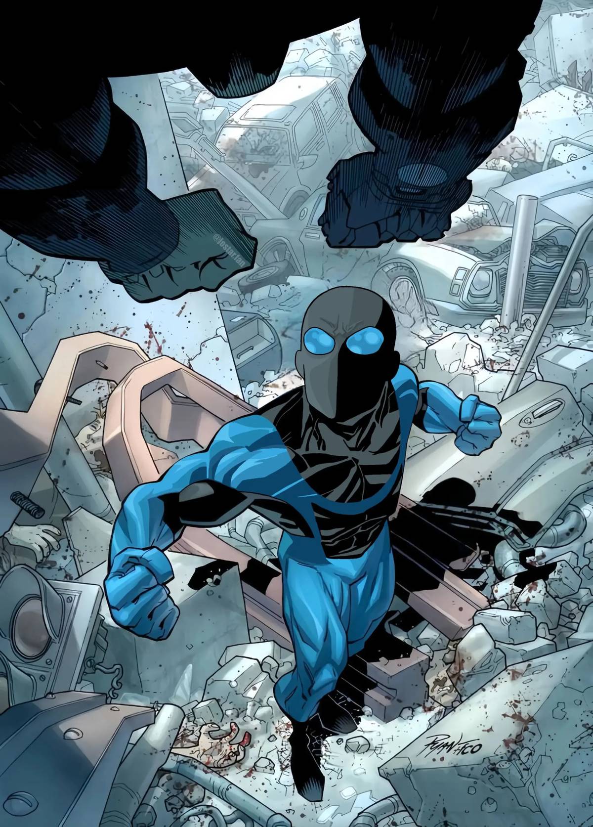 black mask mark invincible fanart by NOCTAMBULO-EDITS on DeviantArt