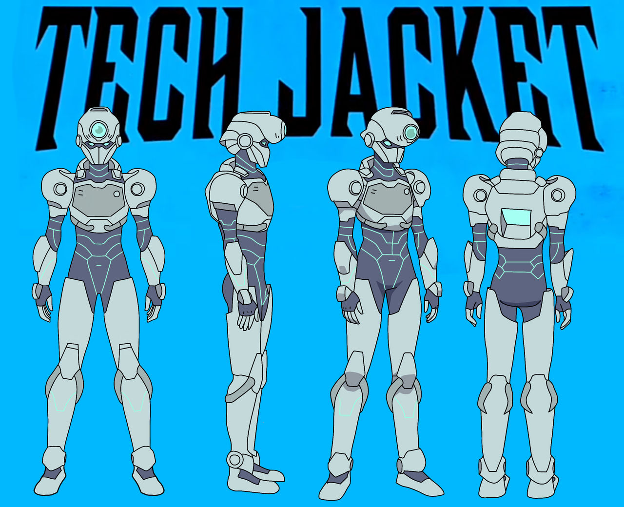concept art of tech jacket invincible series by NOCTAMBULO-EDITS on ...